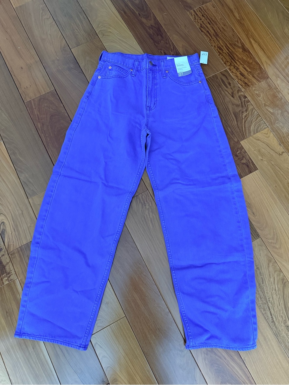 GAP Women’s Vibrant Royal Blue Relaxed Jeans